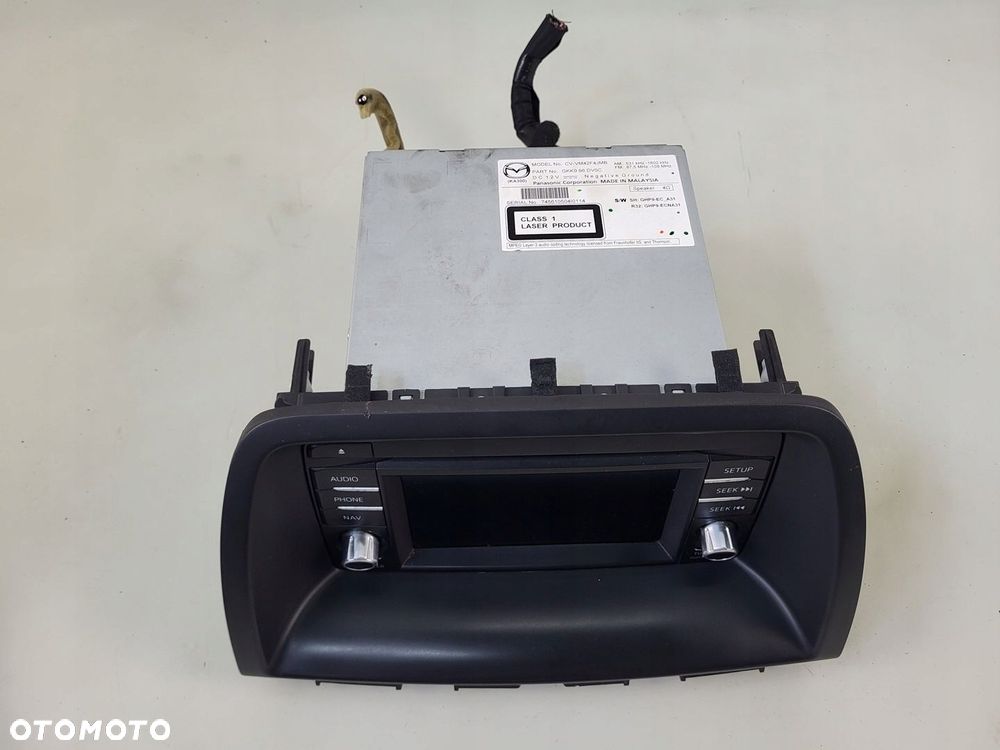 radio odtwarzacz cd fm navi MAZDA CX-5 I KE GKK966DV0C - 2