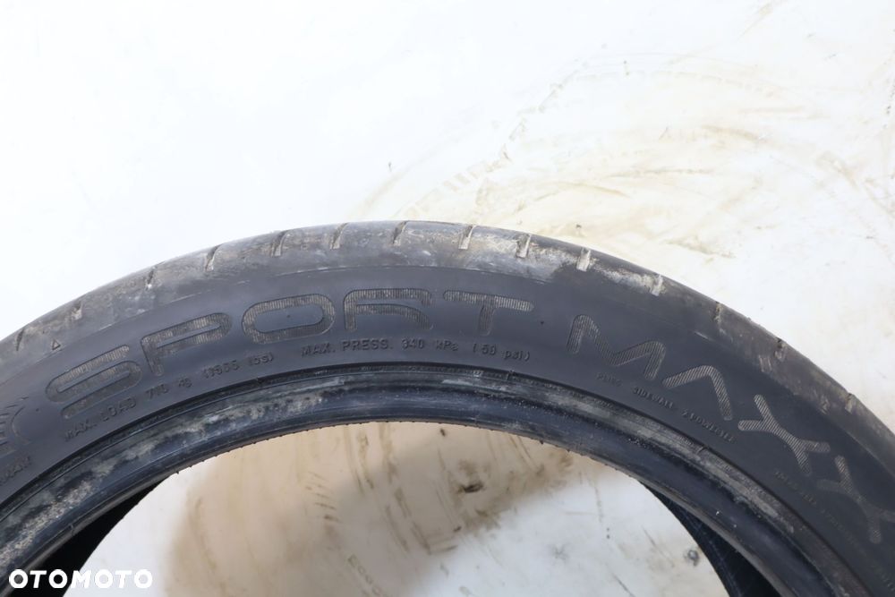 OPONA OPONY DUNLOP SPORT MAXX 2 SZT 225/45/19 LATO - 8
