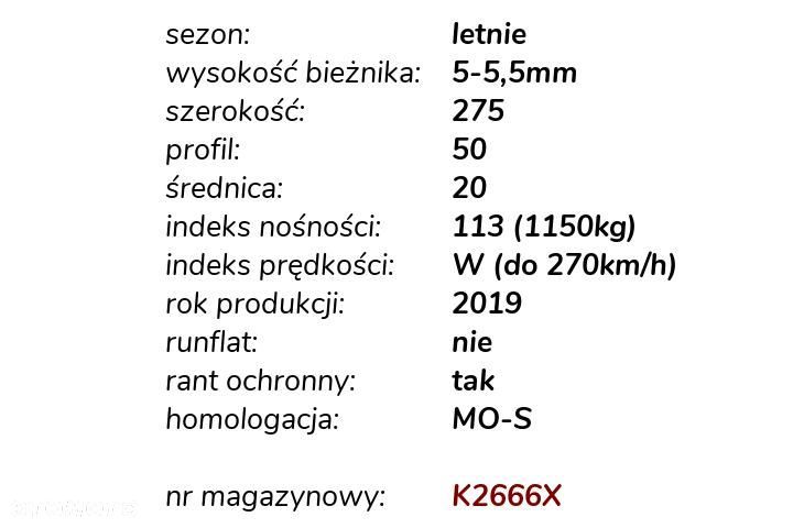 Pirelli P Zero PZ4 PNCS 275/50 R20 Komplet - 10