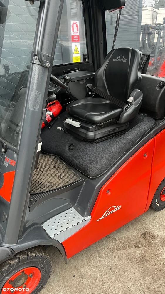 Linde H18 H16 H20 TRIPLEX Kabina pełna, Przesuw boczny zintegrowany - 30
