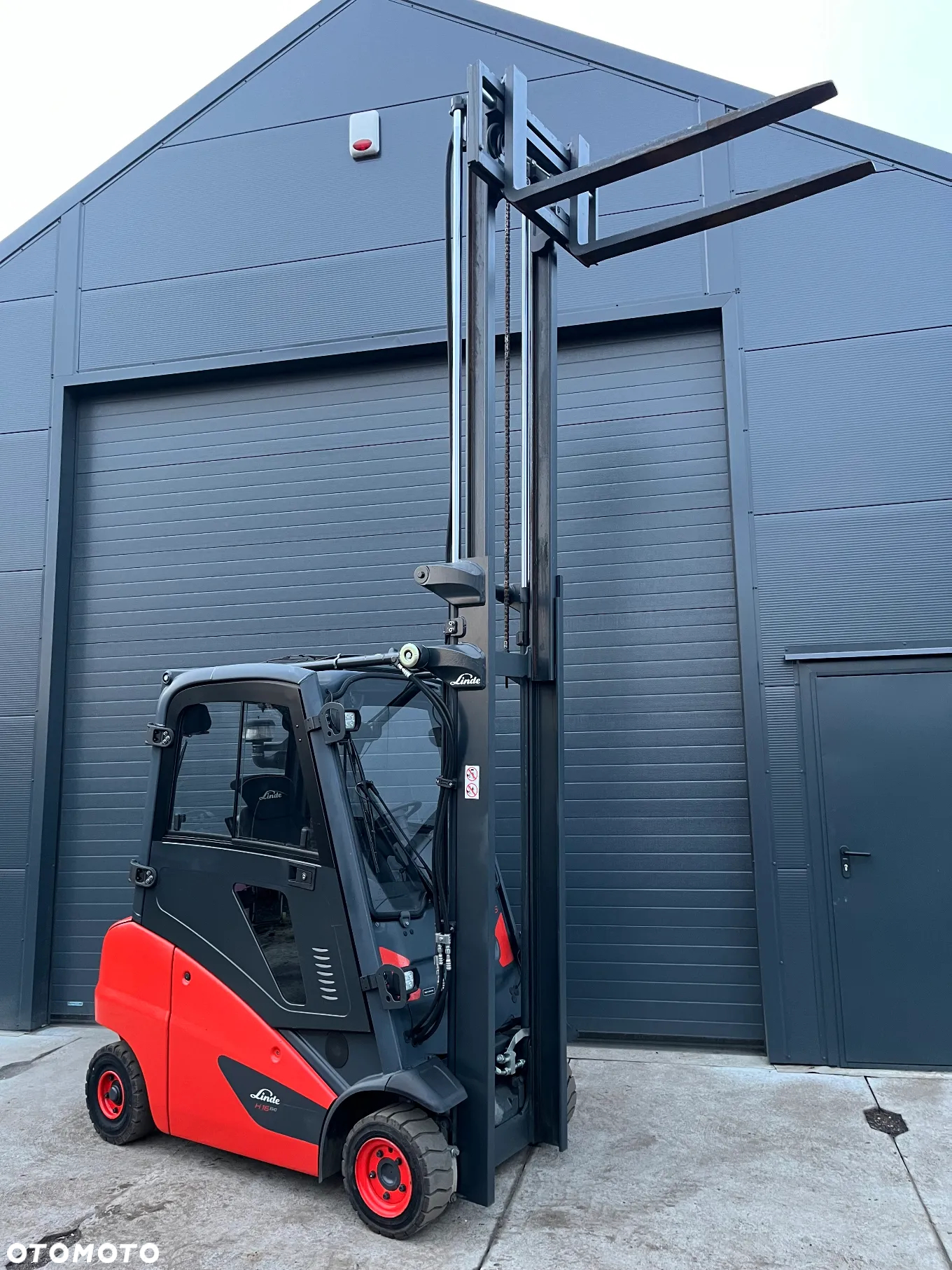 Linde H16T 391-01 Gaz LPG, Pełna kabina, Przesuw boczny, maszt Standard - 6