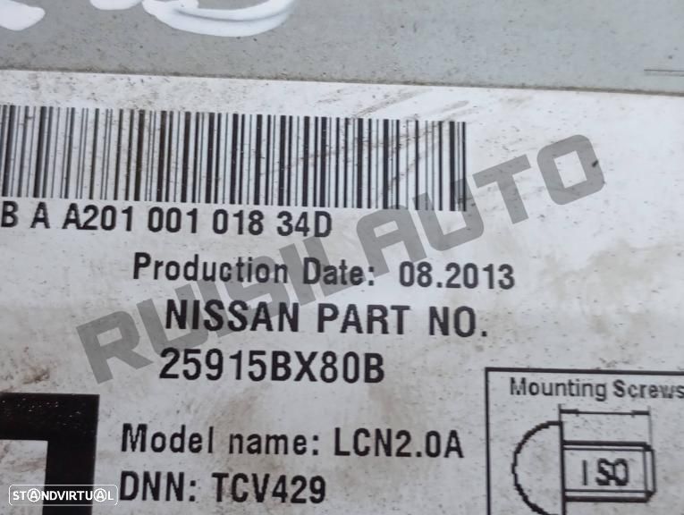Rádio 25915bx80b Nissan Juke I (f15) [2010_2019] 1.5 Dci - 4