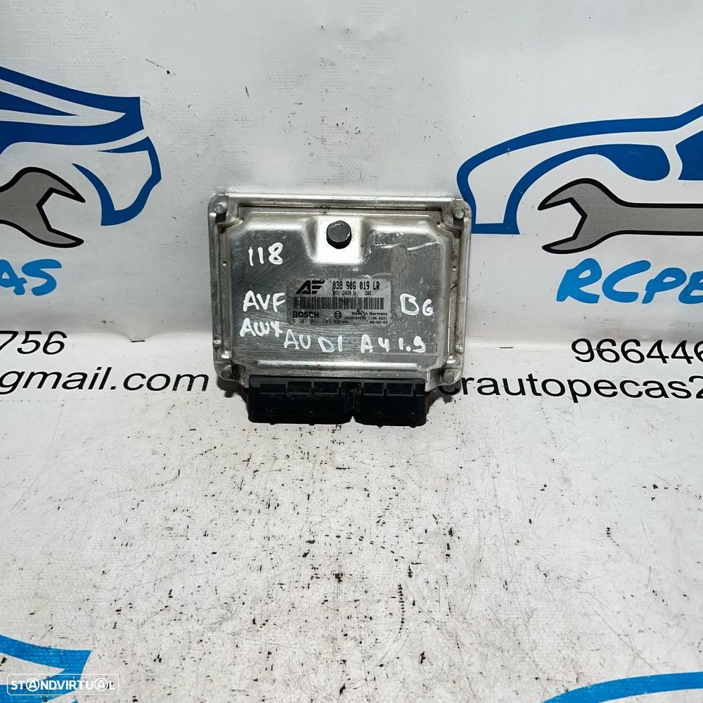 .Centralina Motor Bosch VW VAG Volkswagen Ford Seat AUY 1.9 TDi 115cv 8v 038 906 019 LR / 0 281 011 143 - 2