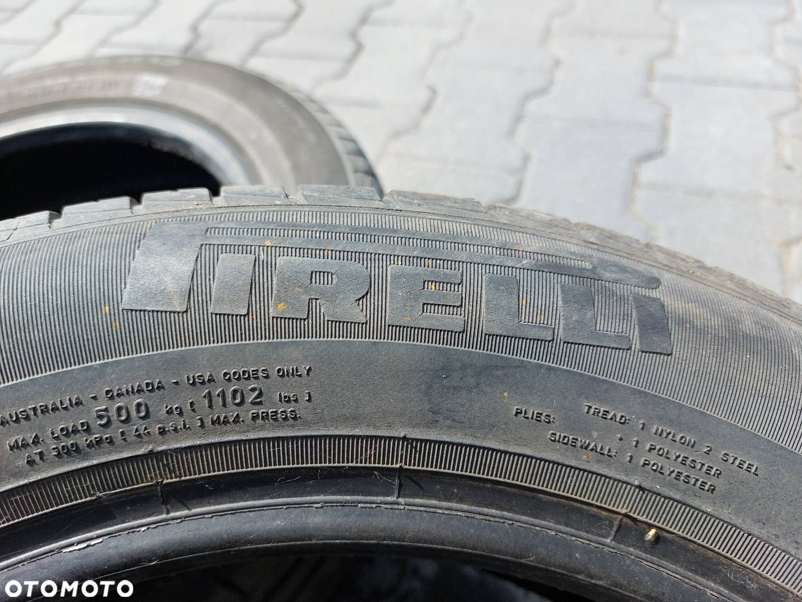 OPONY LETNIE 2 SZT 175/65R15 2011R PIRELLI CINTURATO P1 - 4