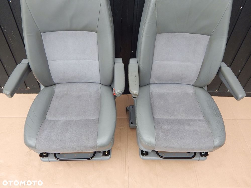 vw t5 t6 multivan fotel kierowcy pasażer prawy lewy przód komplet alcantara - 5