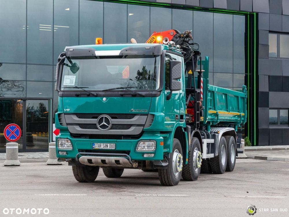 Mercedes-Benz ACTROS 4151 8x4 Palfinger PK 30002 K  HDS Żuraw Wywrotka - 10
