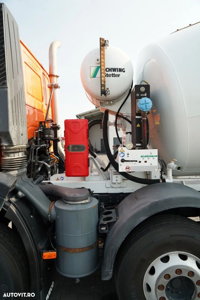 Iveco S-WAY 420 / 8X4 / BETONOMIESZARKA 9 M3 / SCHWING STETTER / ALUFELGI / AUTOMAT / EURO 6 - 15
