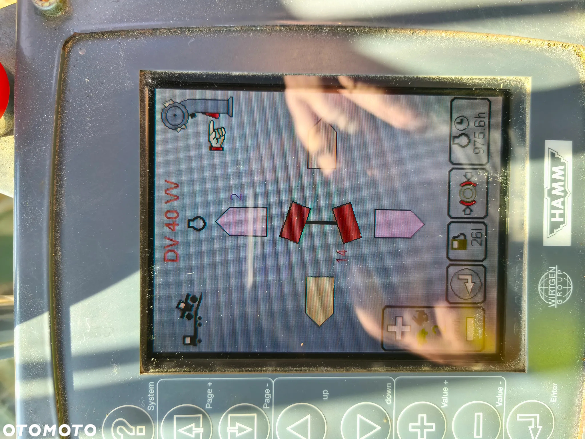 Hamm DV40 975 mtg walec - 6