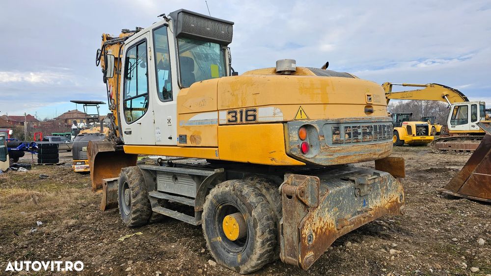 Excavator pe roți Liebherr A316, A 316 - 6