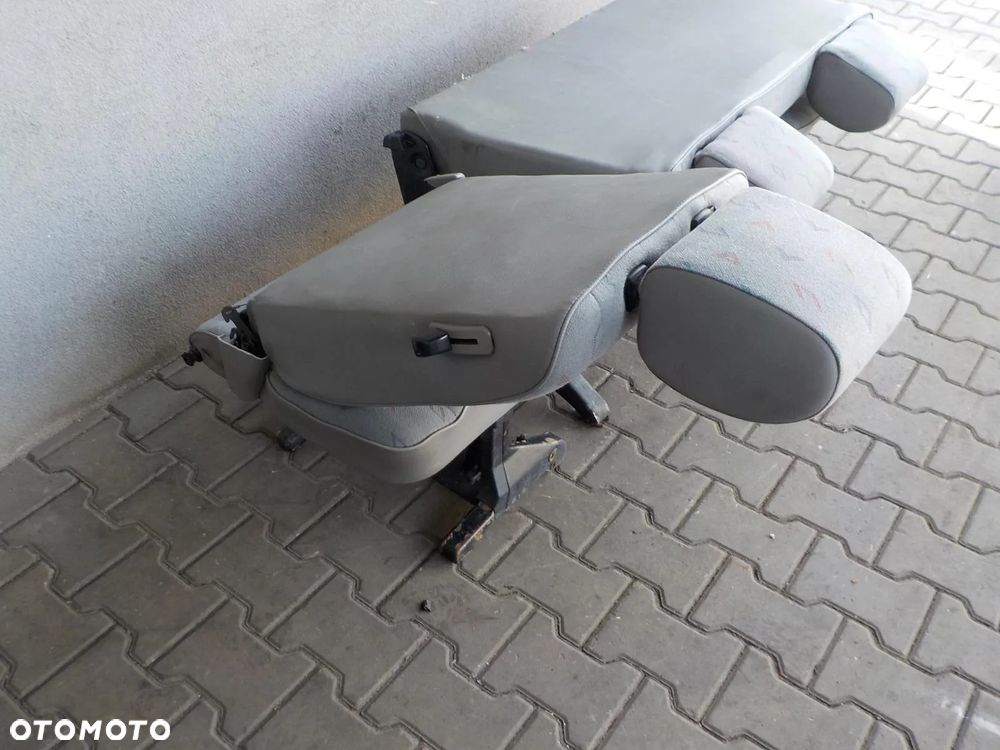 VW T4 FOTEL FOTELE SIEDZENIA RZĄD ŚRODKOWY TYŁ - 7