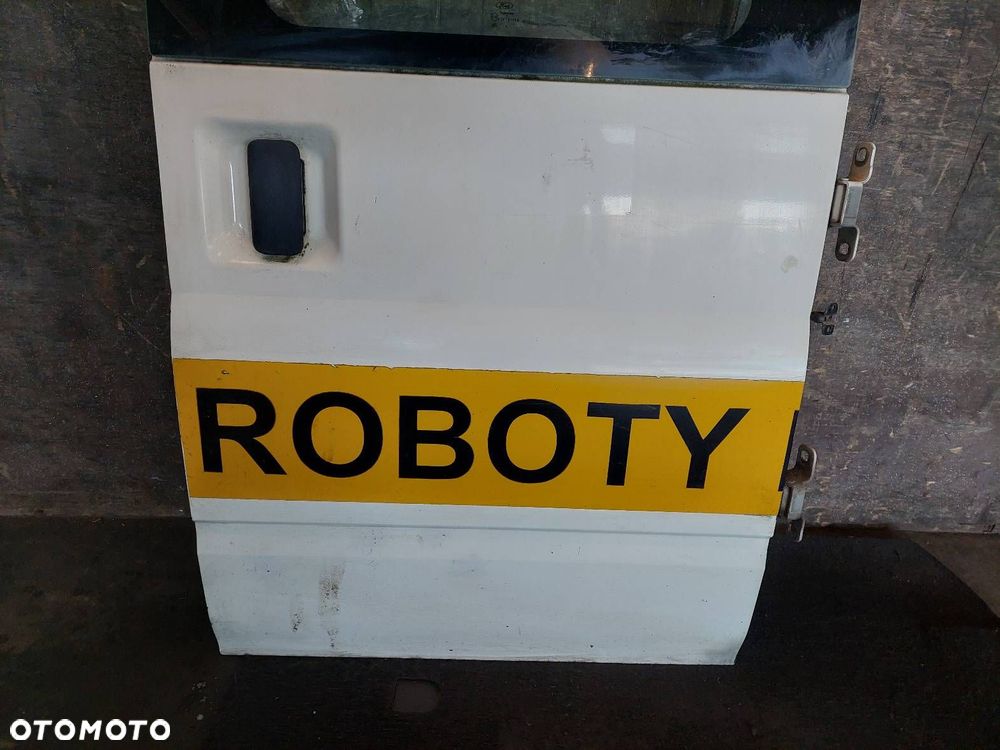 DRZWI KOMPLETNE LEWY TYŁ FORD TRANSIT V DOKA BIAŁE - 2