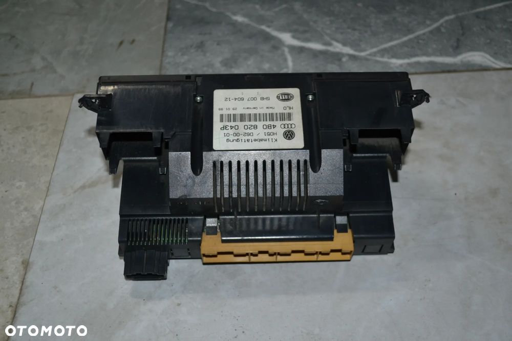 AUDI A6 C5 PANEL NAWIEWU STEROWANIA KLIMATYZACJI 4B0820043P - 2