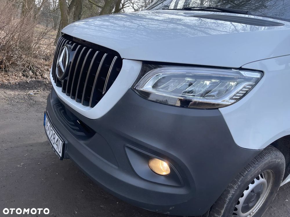 Mercedes-Benz Sprinter W907 319 CDI 2019 ROK 3.0 V6 190 KM MANUAL 6 BIEGÓW MAX MAXI DŁUGI L4H2 - 35