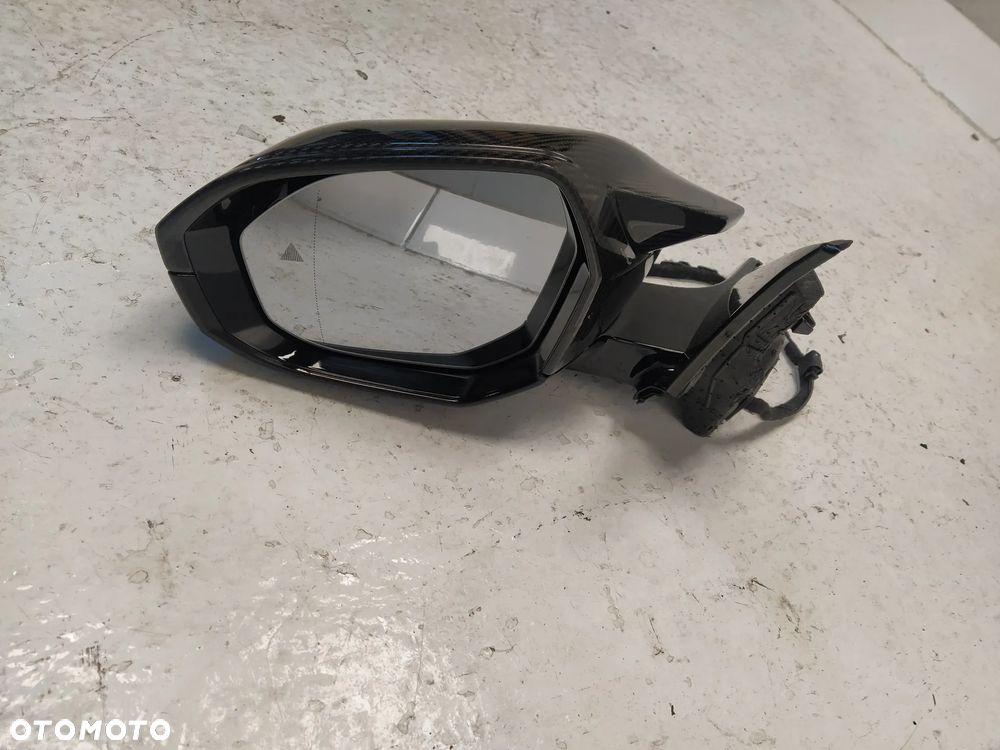 BMW 5 G60 G61 LUSTERKO ZEWNĘTRZNE KAMERA ASFERYCZNE CZUJNIK GRZANE LEWE 9+6+1 PIN CARBON UK ORYGINAŁ - 10