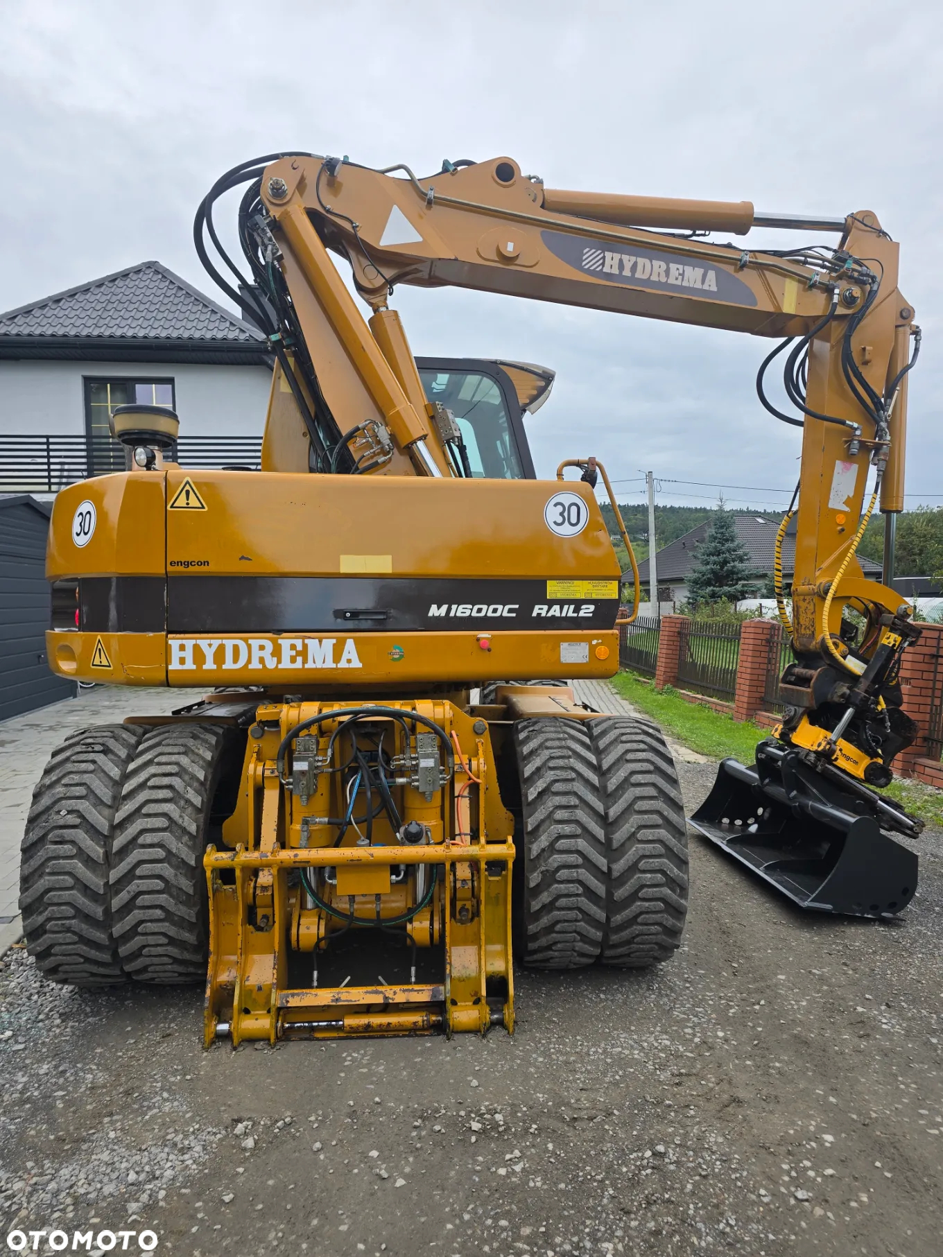 Hydrema M1600C Rail Roto - 16
