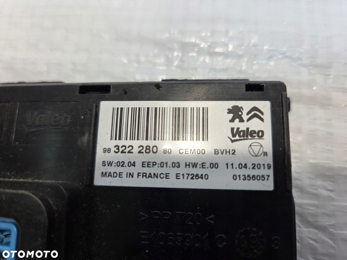 OPEL GRANDLAND CROSSLAND MODUŁ STEROWNIK KLIMATYZACJI 9832228080 - 2