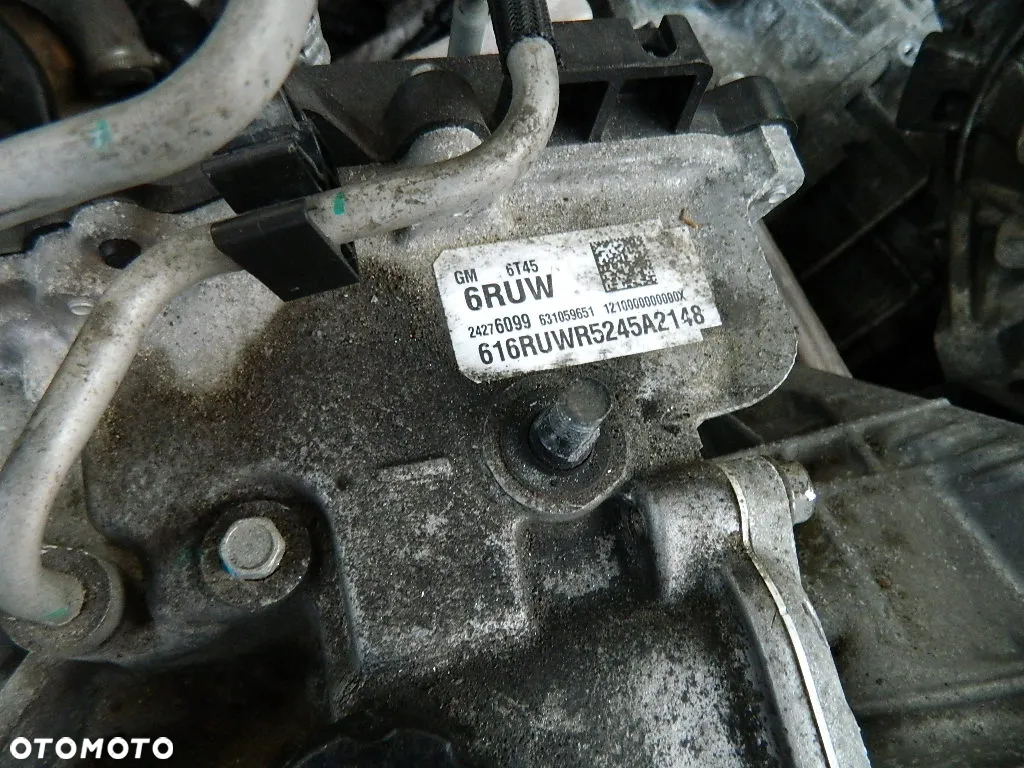 SKRZYNIA BIEGÓW AUTOMAT OPEL 1.6 CDTI 6RUW 6T45 B16DTH KOMPLETNA - 2