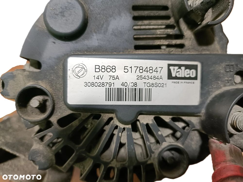 FORD KA II 08-18 1,3 CRDI alternator VALEO 51784847 * - 4