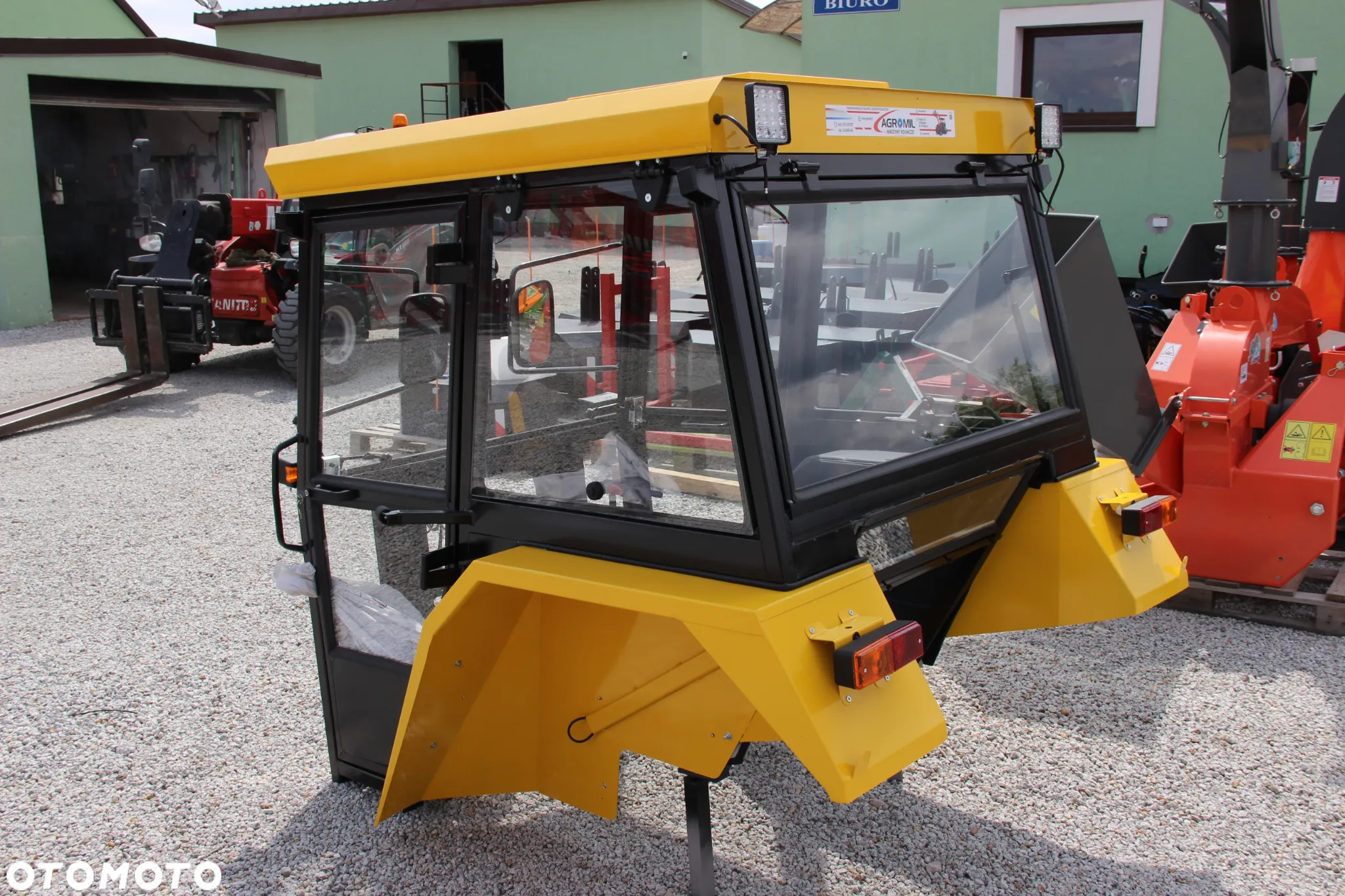 Kabina ciągnikowa do ciągnika D LUX Ursus C330 C-330 kabiny żółta - 6