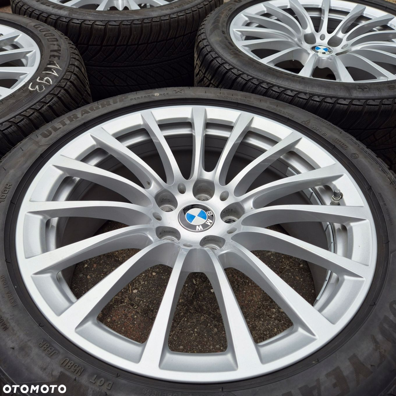 ZIMA KOŁA 18 BMW 5 G30 G31 8 G14 G15 G16 245/45 R18 GoodYear 2021r - 7