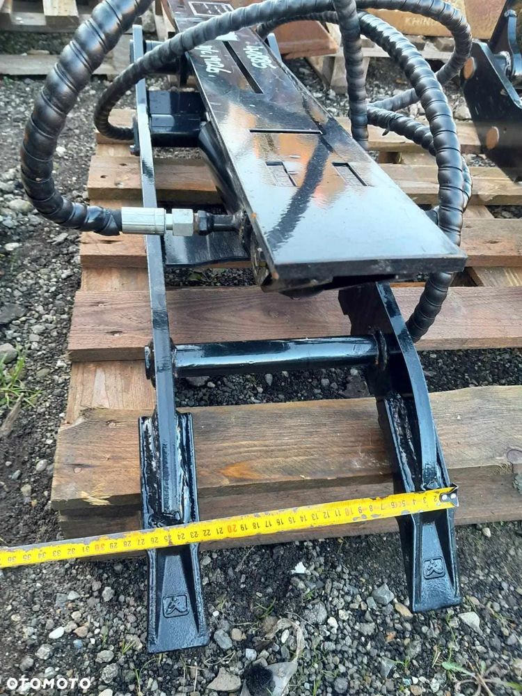 Kciuk hydrauliczny do koparki mini koparki 3t pazur hak chwytający łapa dociskowa chwytak NOWY - 3