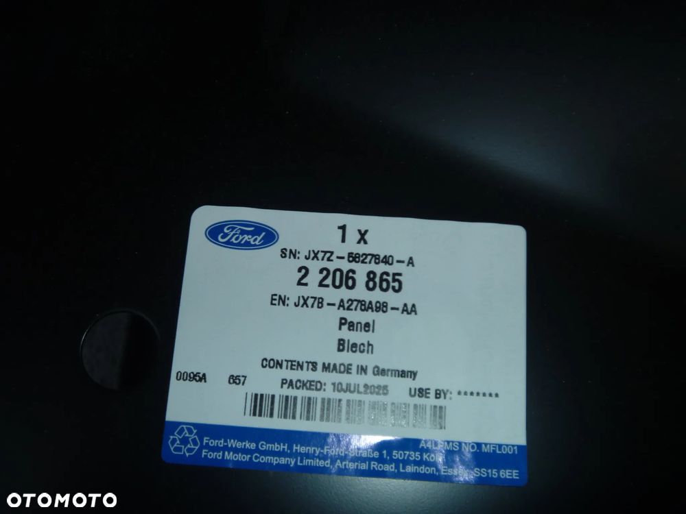 FORD FOCUS MK4 PRÓG POSZYCIE SŁUPEK PRAWY NOWY ORYGINAŁ JX7B-N278A98-AA - 2