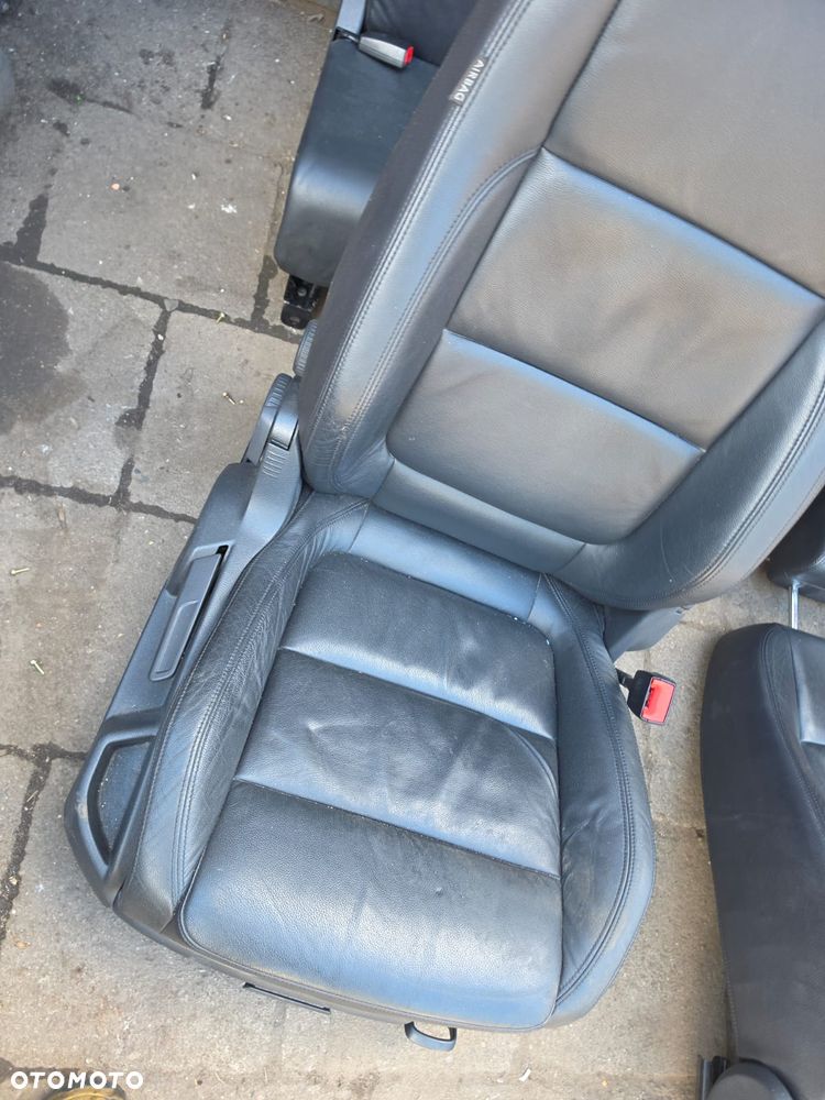 Fotele skórzane vw golf  VI  plus  grzane - 1