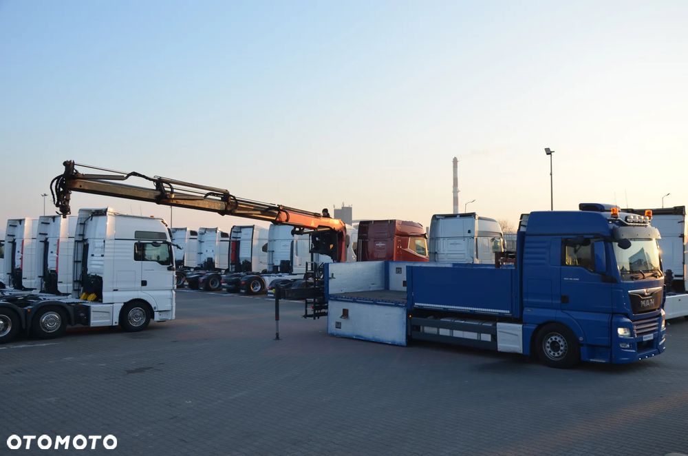 MAN TGX 26.500 6x2 HDS ZETKA PALFINGER KLIMA P. OŚ POD. I SKRĘTNA FULL AIR SKÓRY NAVI DE 5659 - 3