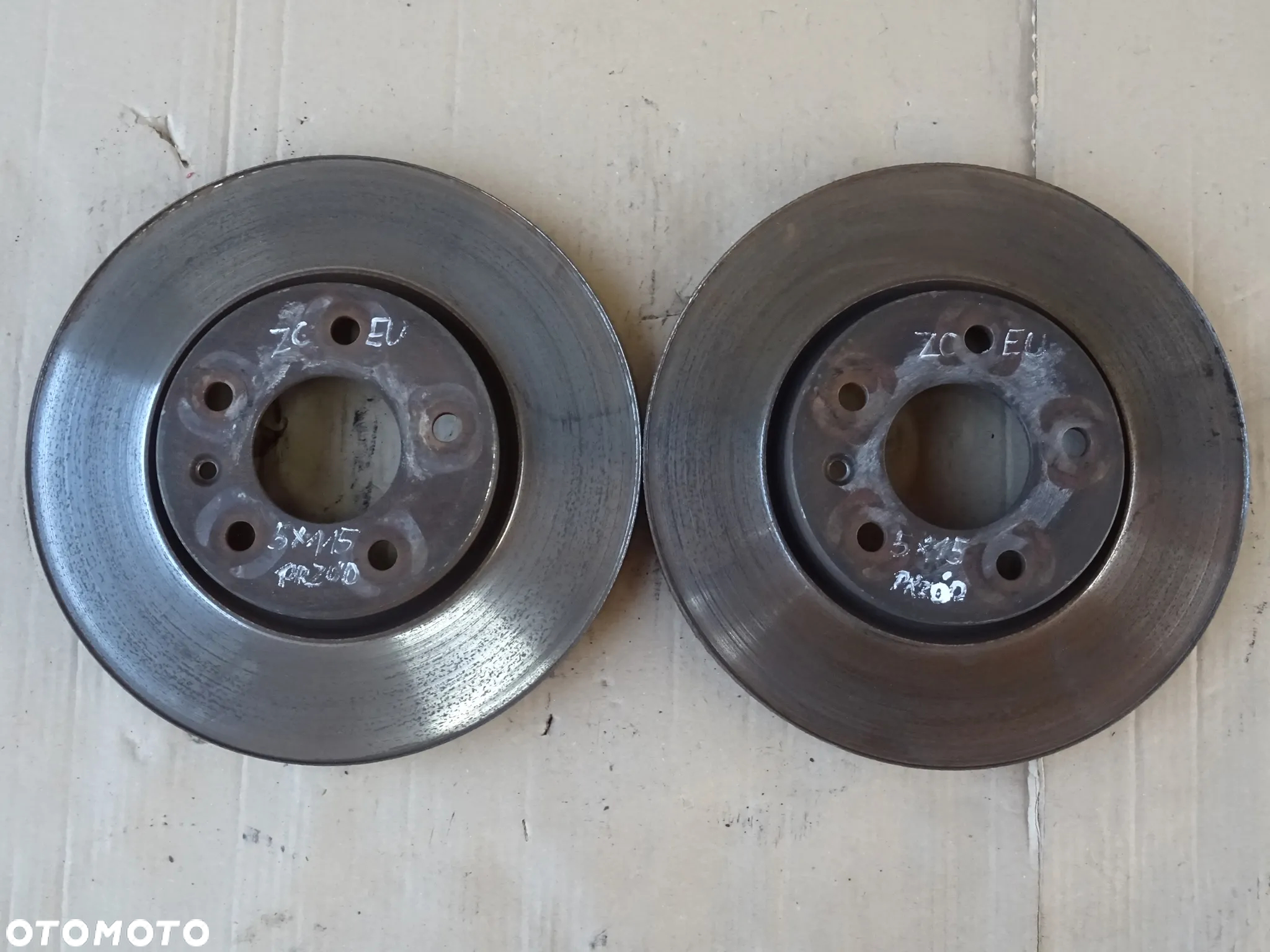TARCZE HAMULCOWE PRZEDNIE PRZÓD 300mm OPEL ZAFIRA C ASTRA J ORLANDO - 2