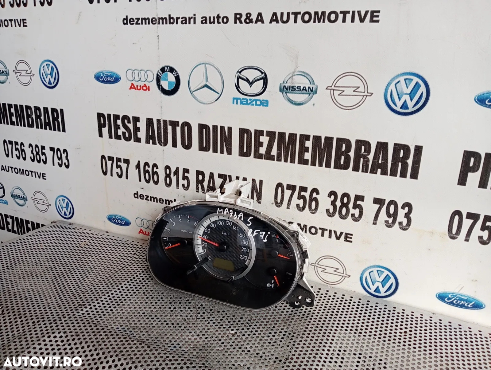 Ceasuri Bord Mazda 5 2.0 Diesel An 2005 -2006-2007-2008-2009-2010 Volan Stanga Dezmembrez Factura s - 3