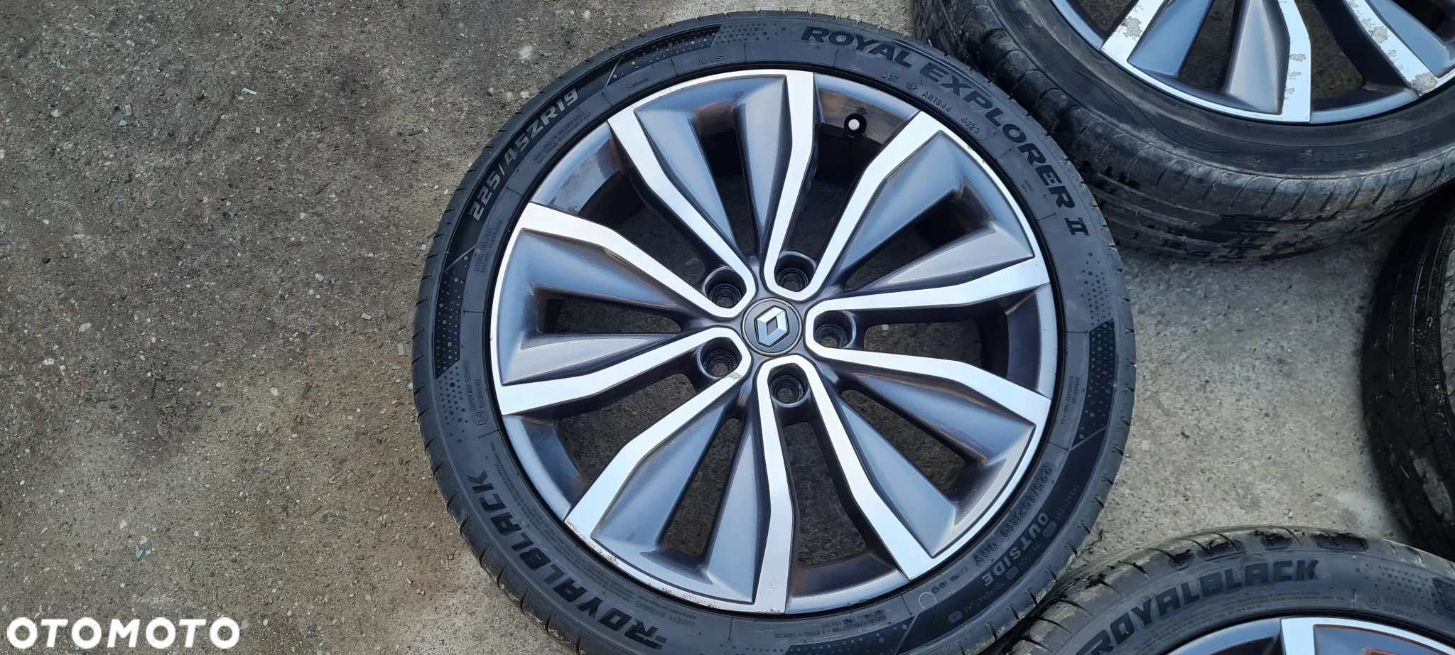 RENAULT KADJAR KOŁA ALU 19'' Z OPONAMI 225/45/19 403005400R - 3