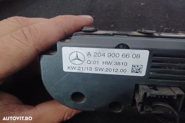 Comanda clima A2049006608 A2049006608 Mercedes-Benz C-Class W204/S204 - 4