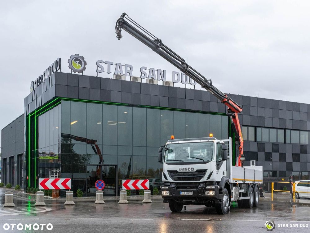 Iveco TRAKKER 410 6x4 PALFINGER PK 20001 K Hds Żuraw Rotator - 7