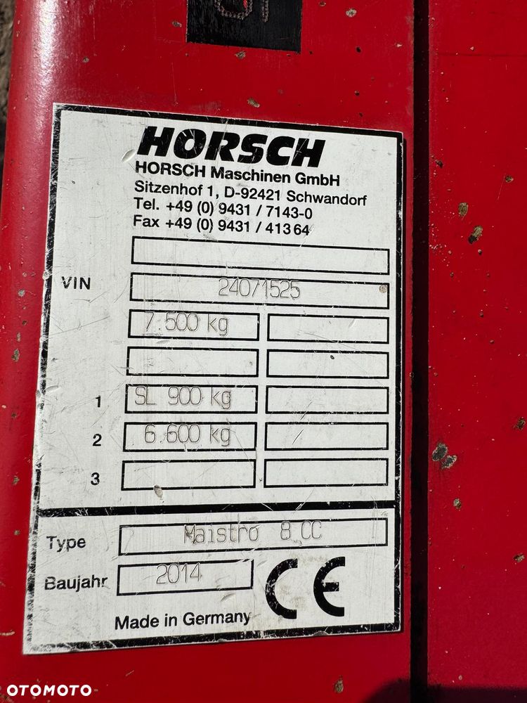 Horsch Maistro 8CC / 8 lub 12 rzędów - 5