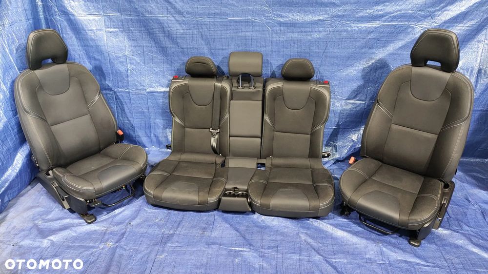 FOTEL LEWY PRAWY PRZÓD KANAPA SIEDZISKO OPARCIE TAPICERKA KOMPLET VOLVO V40 II - 1
