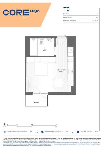 Apartamento t0 à venda na Praça Antônio Nogueira Silva s/n - Grande imagem: 2/5