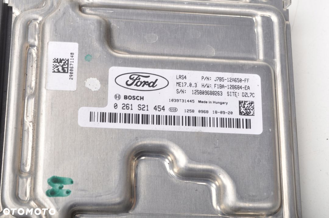 FORD KA III+ 1.2 STEROWNIK SILNIKA J7B5-12A650-FF - 2