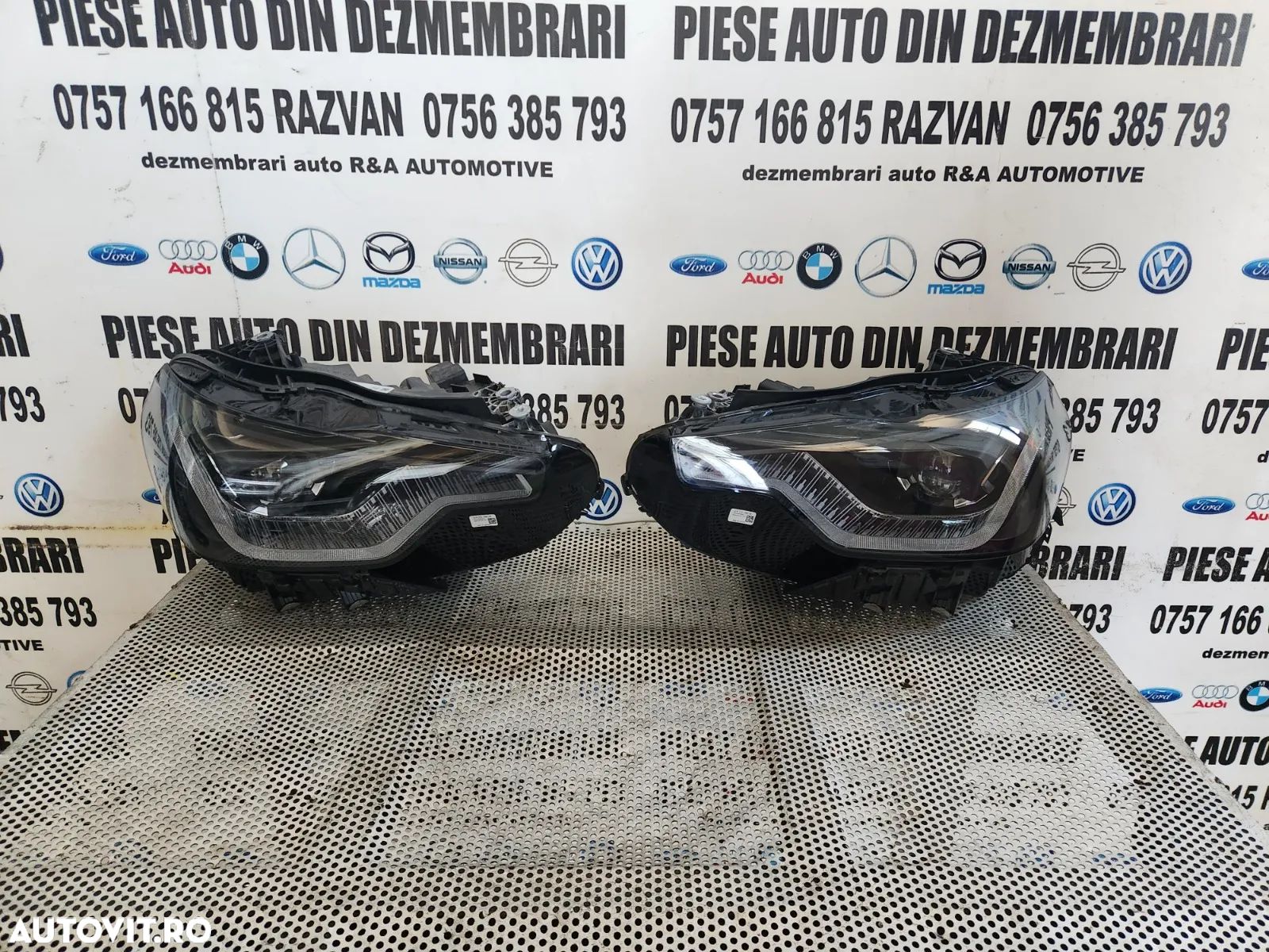 Faruri Far Stanga Dreapta Full LED Bmw G42 G87 Complete Volan Stanga Model SHADOW Impecabile Cod - 1