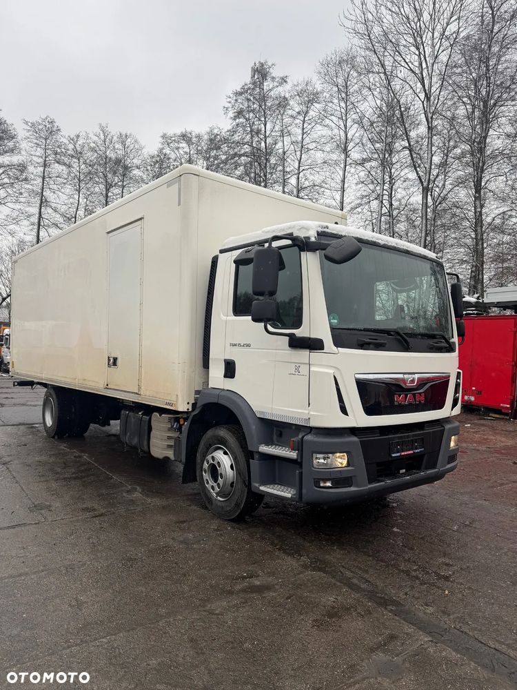 MAN Kontener 18 palet Winda 2000 kg Boczne drzwi 2021 rok TGM TGL Atego - 1
