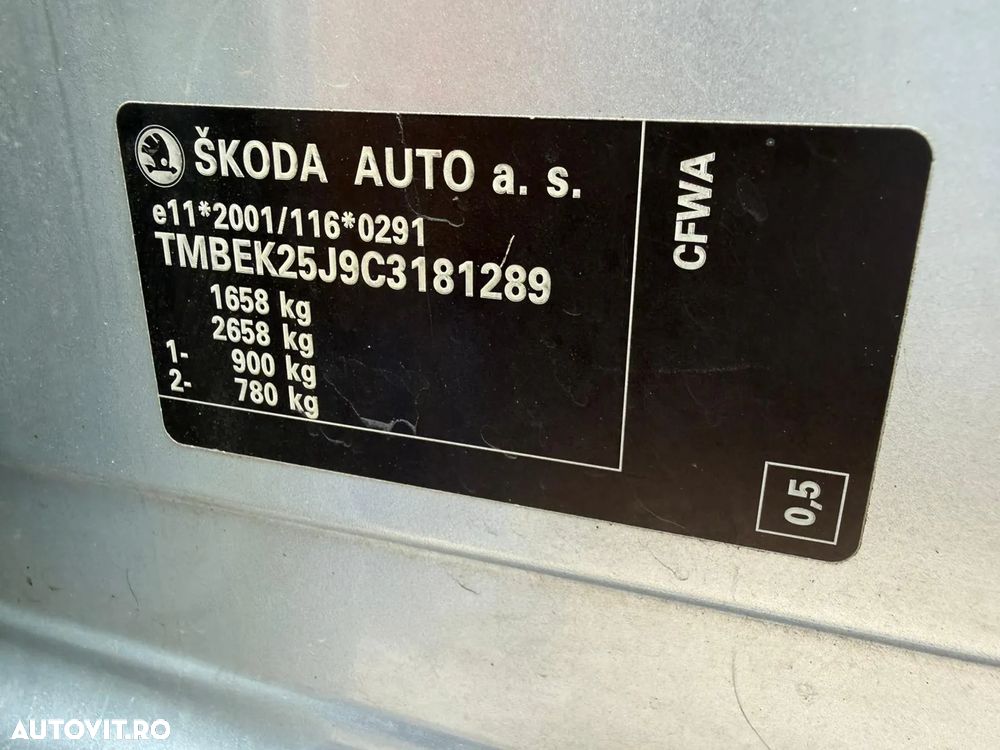 Skoda Fabia 1.2 TDI DPF Combi GreenLine - 22