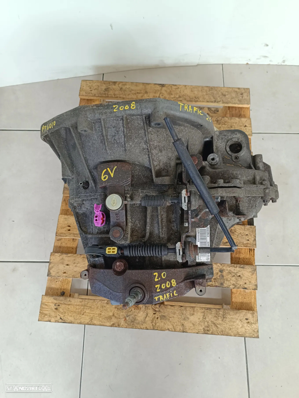 caixa velocidades Renault Trafic 2.0DCI 115CV PF6010 - Nissan Primastar 2.0dci - Opel Vivaro 2.0dci