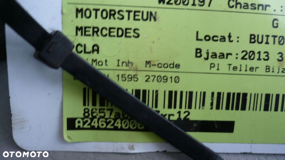 Poduszka łapa Mercedes W246 W117 W176 CLA B-Klasa - 5
