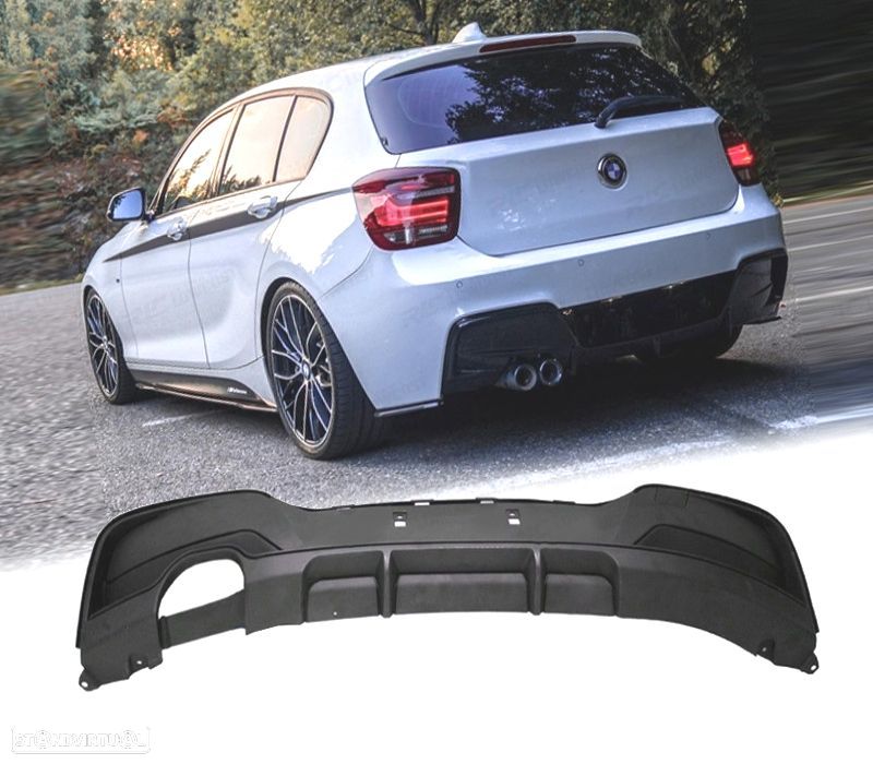 DIFUSOR BMW F20 F21 2011-2015 DUPLO LADO ESQUERDO LOOK M PERFORMANCE - 1