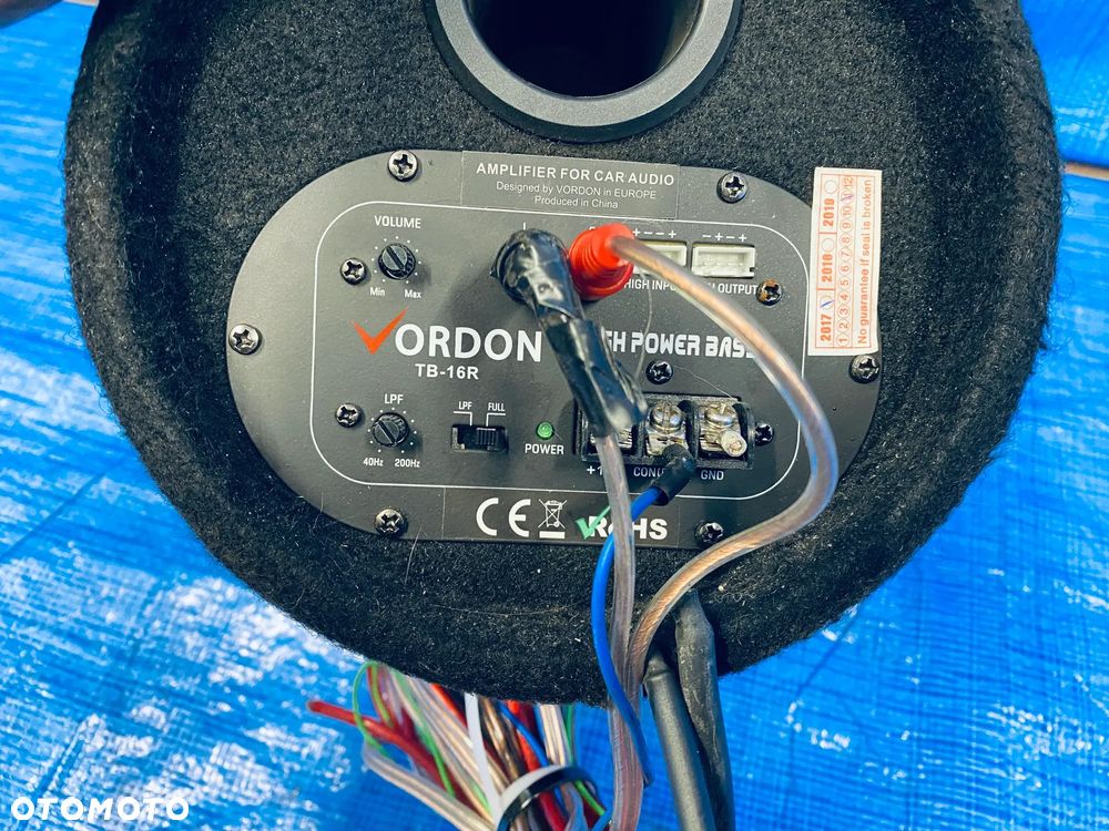GŁOŚNIK TUBA SUBWOOFER VORDON TB-16R - 6