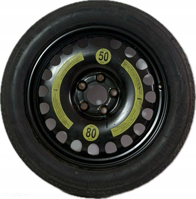 KOŁO DOJAZDOWE ZAPASOWE MERCEDES CL S320 T155/70 R17 5X112 DARMOWA DOSTAWA - 1