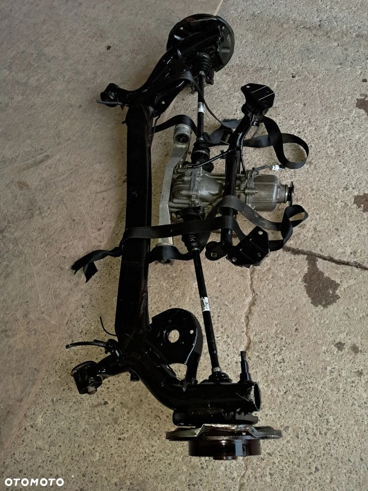 BELKA TYLNA OŚ FIAT SEDICI SUZUKI SX4 LIFT FL 4x4 2010-2014r. TARCZE komplet jak na foto - 1