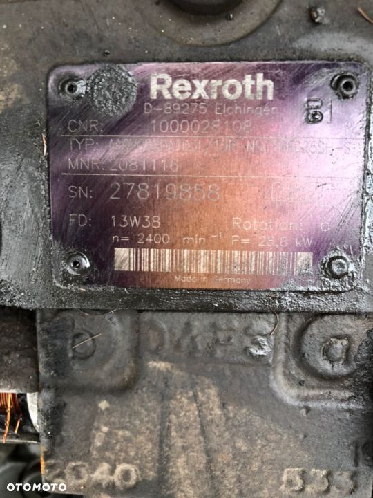 Kramer Allrad 280 341-02 Radlader - Części - Silnik Yanmar, 4cyl, 29.7kw