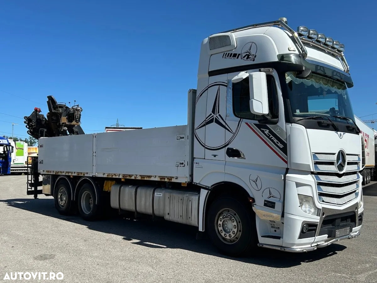 Mercedes-Benz Actros 2545,Retarder, Euro 5,  Hiab XS166 Pro, Factura externa - 3