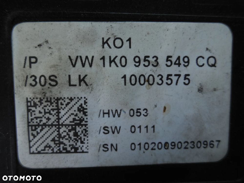MODUL KATA SKRETU CZUJNIK 1K0953549CQ VW AUDI SEAT POSIADAM 3 SZT - 2