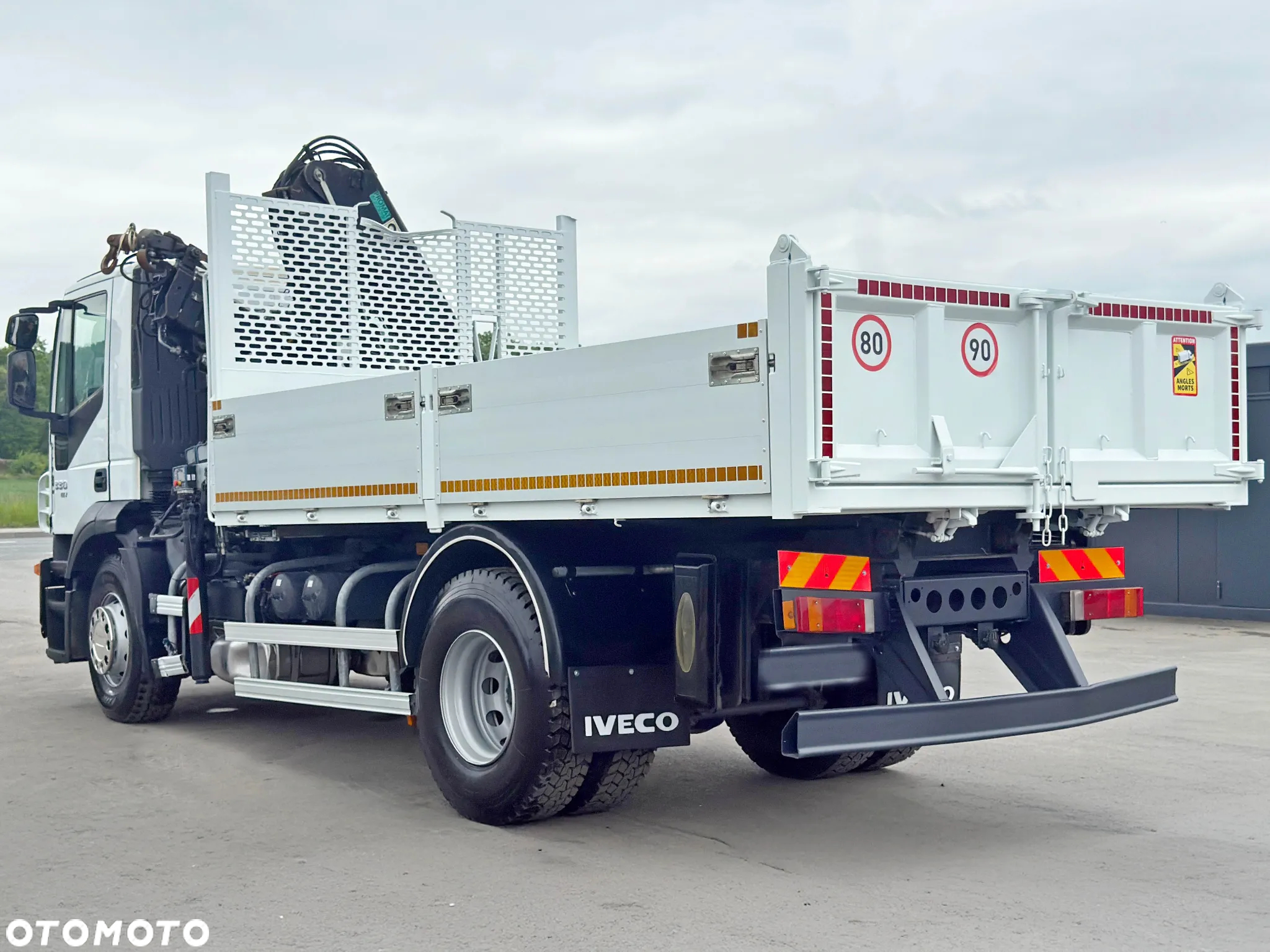 Iveco STRALIS 330 * WYWROTKA 4,60 m + HIAB 144 BS-3 HIDUO * STAN BDB - 7
